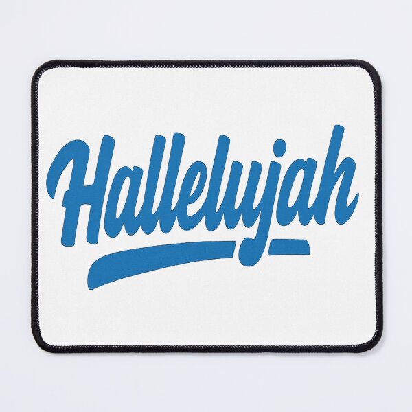 Item preview, Hallelujah (blue) designed and sold by PatriotsPallette.