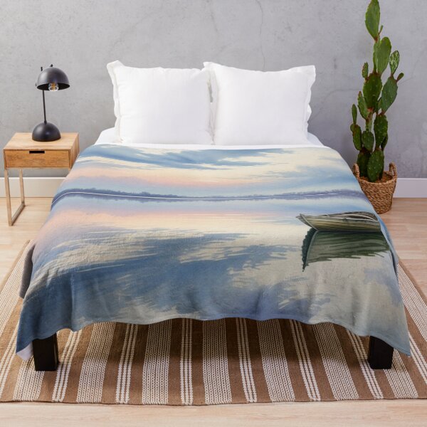 Item preview, Lifestyle Hub: Soft Sky Reflection Watercolour designed and sold by M&M Lifestyle Hub.