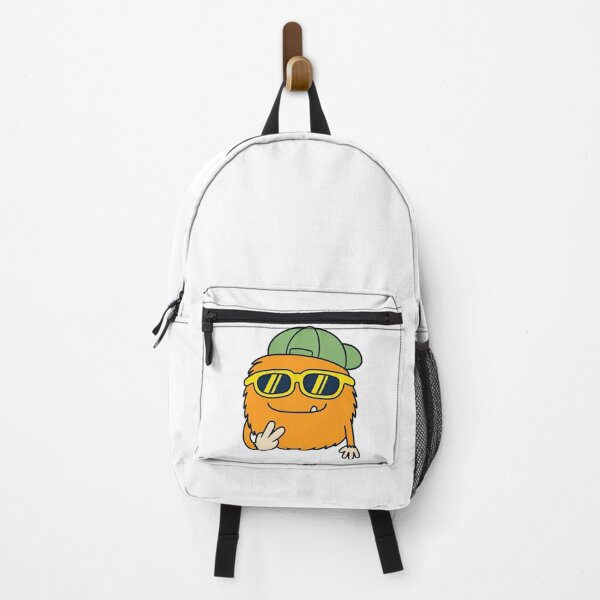 Item preview, Cool Orange Monster Character with Shades and Peace Sign designed and sold by ArtfulWeave.