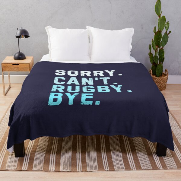 Item preview, Sorry Can't Rugby Bye Sarcastic Rugby Player Funny designed and sold by StrideSuccess.