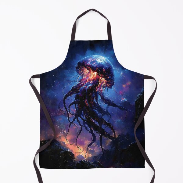 Item preview, Cosmic Jellyfish Fantasy Art designed and sold by Pir8prints.