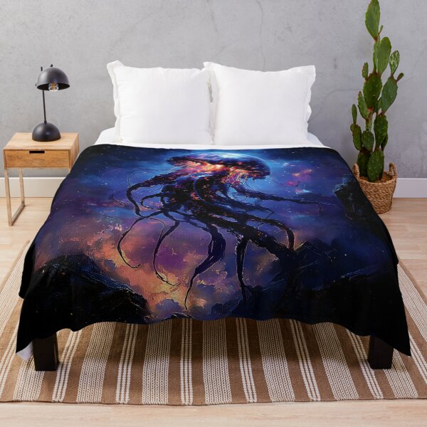 Item preview, Cosmic Jellyfish Fantasy Art designed and sold by Pir8prints.