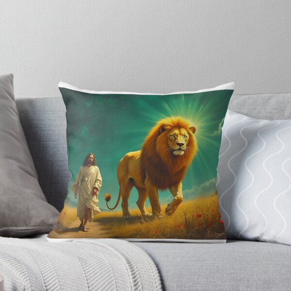 Item preview, Jesus and The Majestic Lion 4 designed and sold by Patrick Mayne.