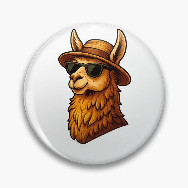 Item preview, Llama in Shades — Desert Cool with Attitude designed and sold by ArteeInnovation.