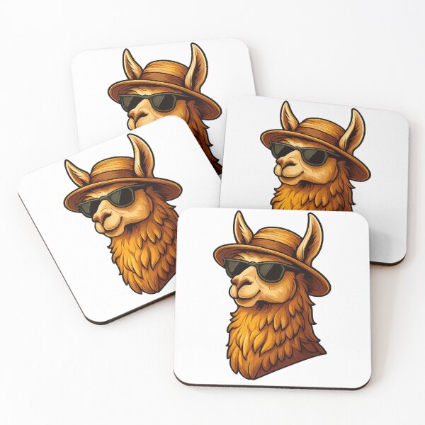 Item preview, Llama in Shades — Desert Cool with Attitude designed and sold by ArteeInnovation.