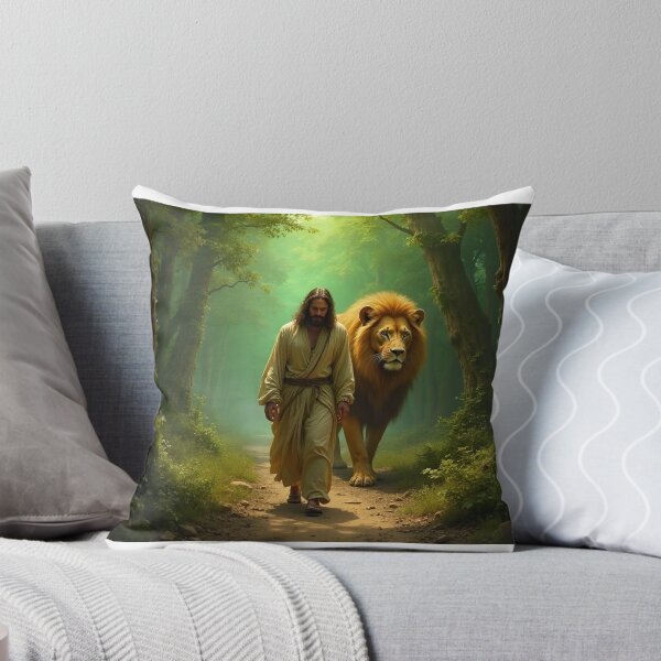 Item preview, Jesus and The Majestic Lion 5 designed and sold by Patrick Mayne.