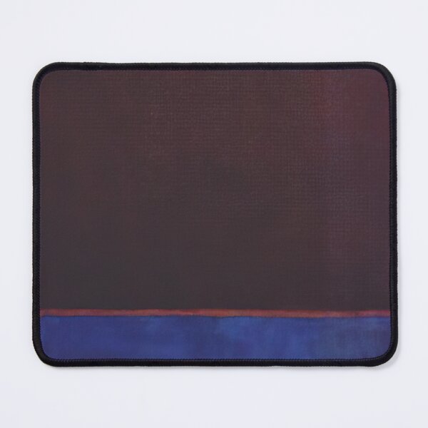 Item preview, No. 3 (bright Blue, Brown, Dark Blue On Wine) - 1962 By Mark Rothko designed and sold by Lipola.