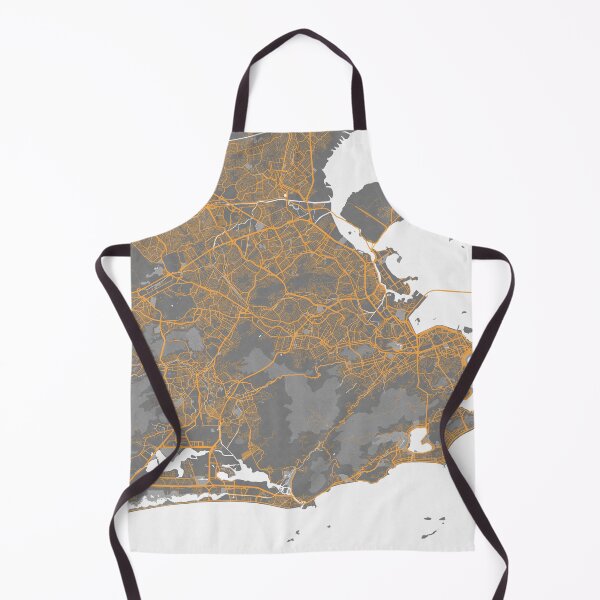 Item preview, Rio de Janeiro City Map of Brazil - Bauhaus designed and sold by deMAP.