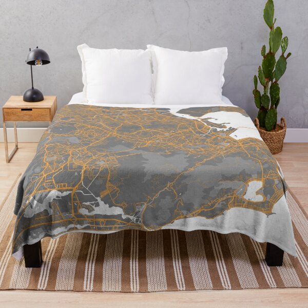 Item preview, Rio de Janeiro City Map of Brazil - Bauhaus designed and sold by deMAP.