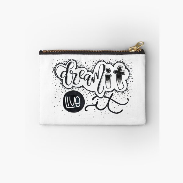 Item preview, Dream It, Live It – Handlettered Motivational Quote Design designed and sold by BetweenLinesArt.