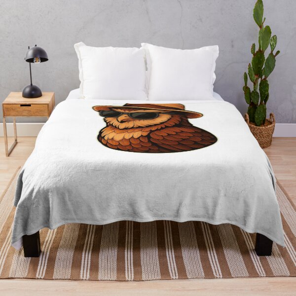 Item preview, Wise & Chill — Owl in Fedora and Shades designed and sold by ArteeInnovation.