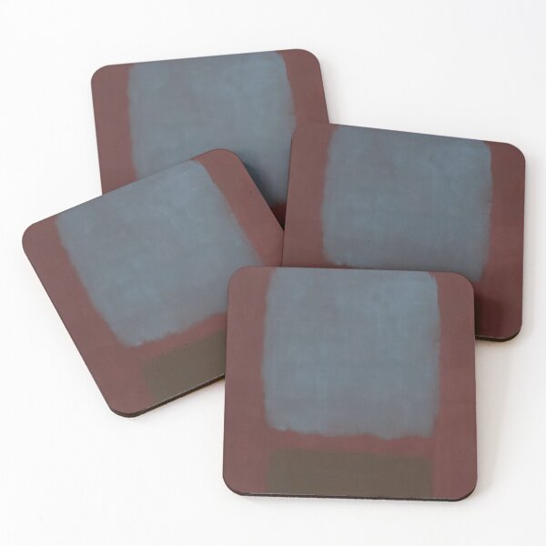 Item preview, No. 37no. 19 (slate Blue And Brown On Plum) - 1958 By Mark Rothko designed and sold by Lipola.