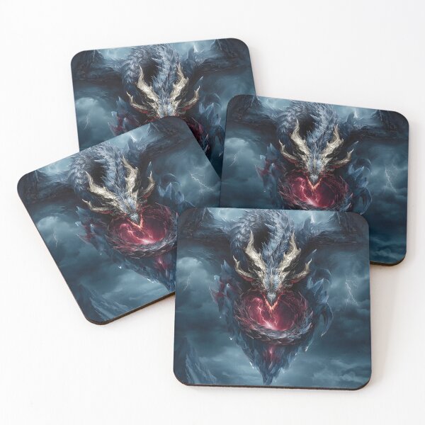 Item preview, Dragon with Lightning Heart designed and sold by Pir8prints.
