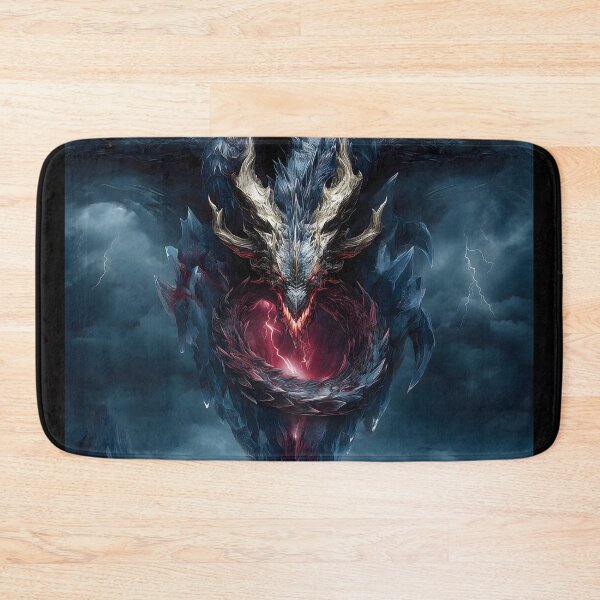 Item preview, Dragon with Lightning Heart designed and sold by Pir8prints.