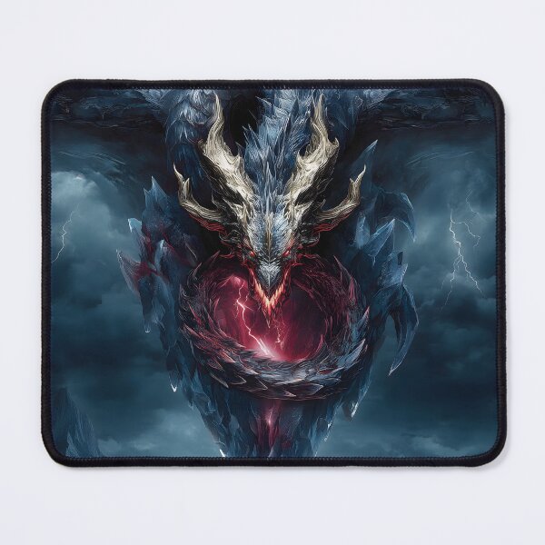 Item preview, Dragon with Lightning Heart designed and sold by Pir8prints.