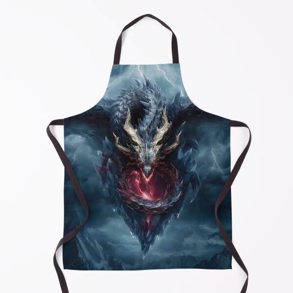 Item preview, Dragon with Lightning Heart designed and sold by Pir8prints.
