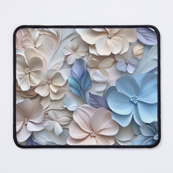 Item preview, Pastel 3D Floral Blossoms designed and sold by LinaDesign Store.