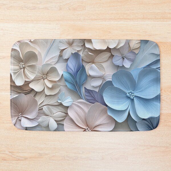 Item preview, Pastel 3D Floral Blossoms designed and sold by LinaDesign Store.