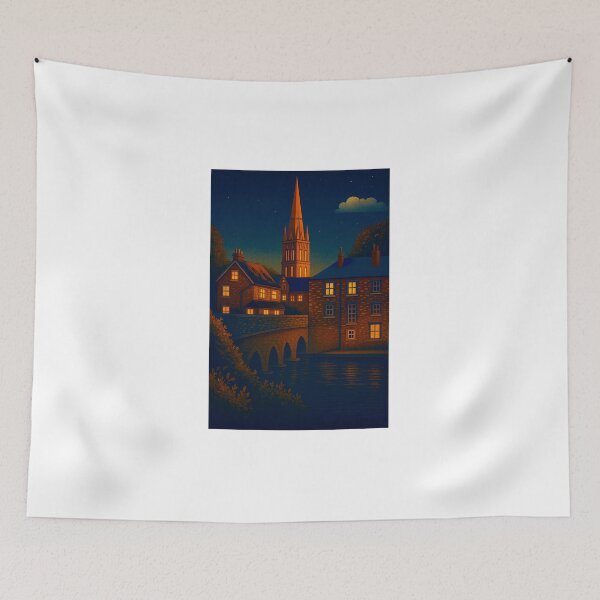 Item preview, View from Harnham Bridge designed and sold by SJHorsfall.