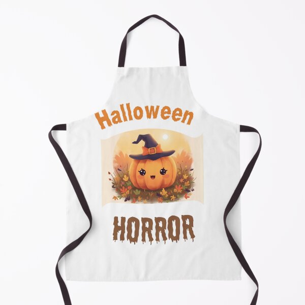 Item preview, Cute Halloween Horror Pumpkin T-Shirt – Kawaii Witch Hat Design for Kids & Adults | Funny Fall Tee | Spooky Cute Autumn Apparel designed and sold by SassyArtist9006.