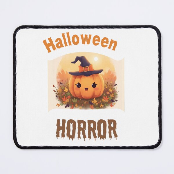 Item preview, Cute Halloween Horror Pumpkin T-Shirt – Kawaii Witch Hat Design for Kids & Adults | Funny Fall Tee | Spooky Cute Autumn Apparel designed and sold by SassyArtist9006.