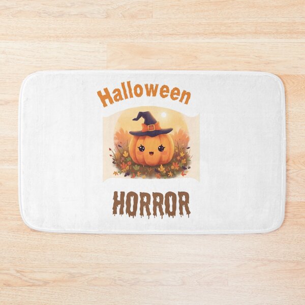 Item preview, Cute Halloween Horror Pumpkin T-Shirt – Kawaii Witch Hat Design for Kids & Adults | Funny Fall Tee | Spooky Cute Autumn Apparel designed and sold by SassyArtist9006.