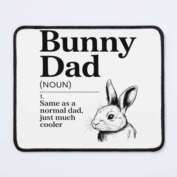 Item preview, Bunny Dad Definition Rabbit Lover designed and sold by TrinaEspinoza.