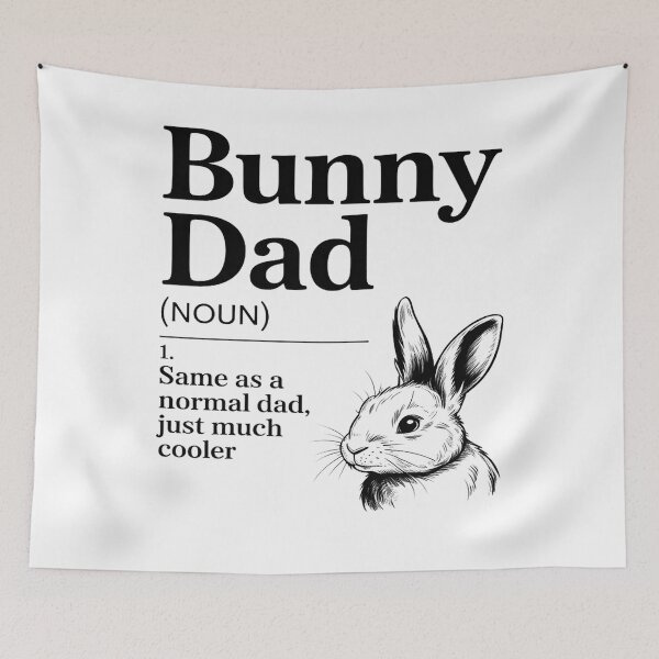 Item preview, Bunny Dad Definition Rabbit Lover designed and sold by TrinaEspinoza.