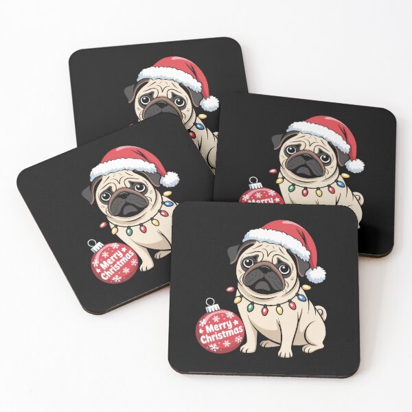 Item preview, merry pugmas designed and sold by jkrphoto.