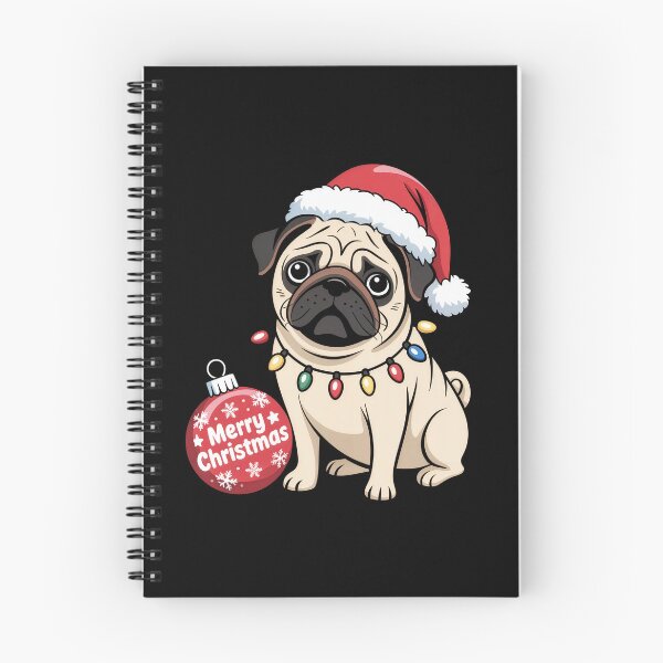 Item preview, merry pugmas designed and sold by jkrphoto.