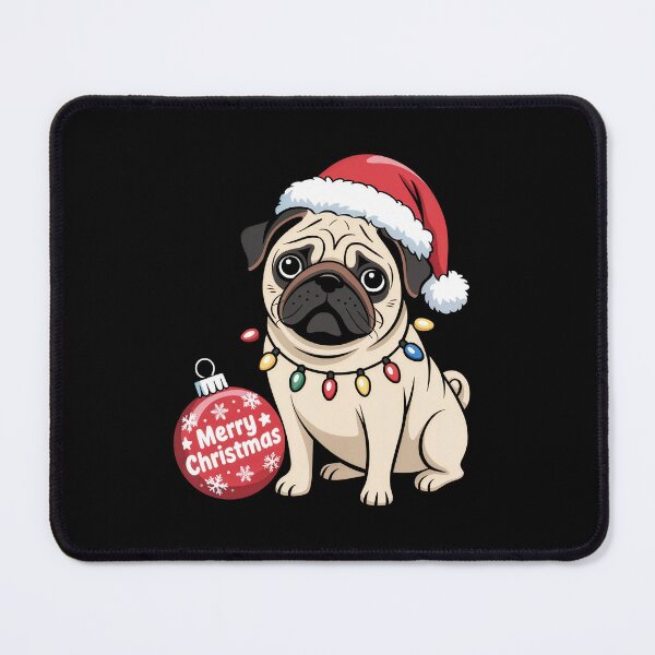 Item preview, merry pugmas designed and sold by jkrphoto.