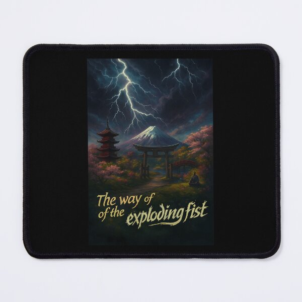 Item preview, The Way of the Exploding Fist Fighter designed and sold by Laracraig.