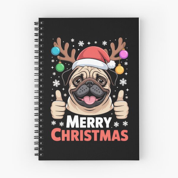 Item preview, merry pugmas designed and sold by jkrphoto.