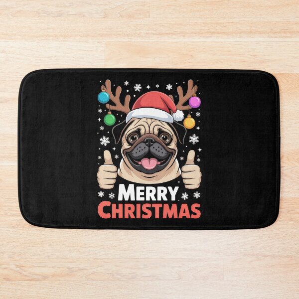 Item preview, merry pugmas designed and sold by jkrphoto.