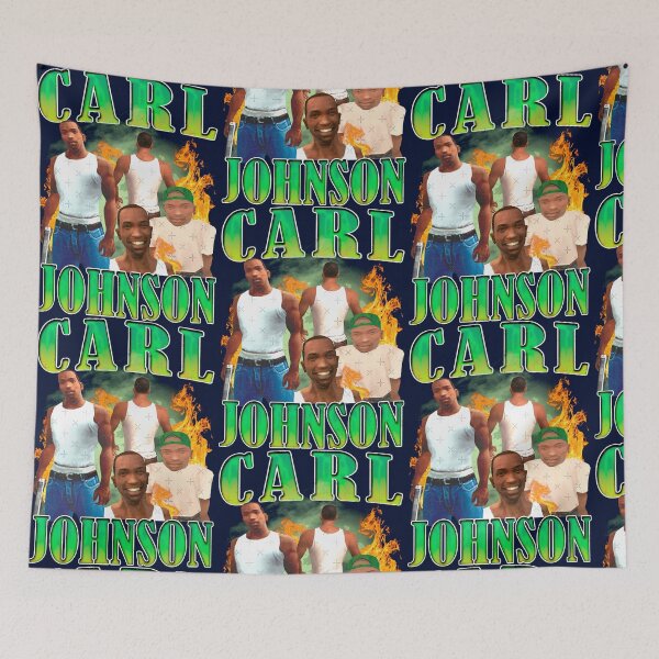 Item preview, CJ Carl Johnson Meme Vintage Retro Design designed and sold by egandalziel.