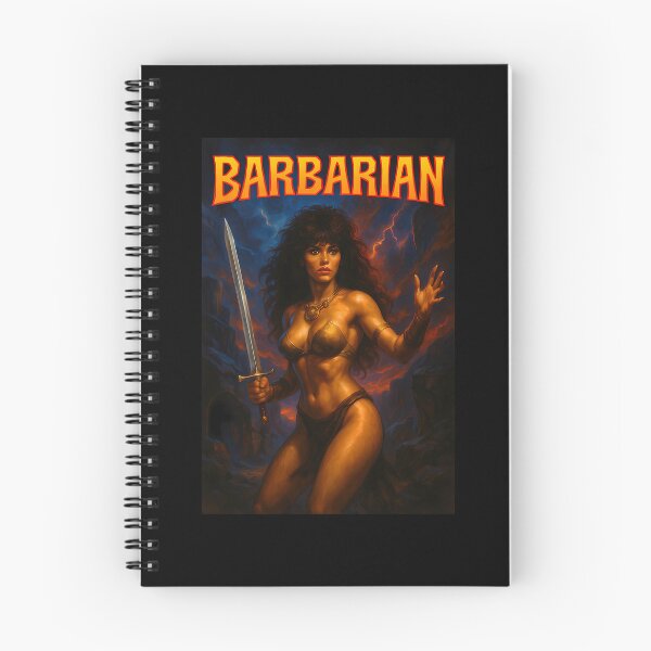 Item preview, Barbarian Amiga Game Cover designed and sold by Laracraig.