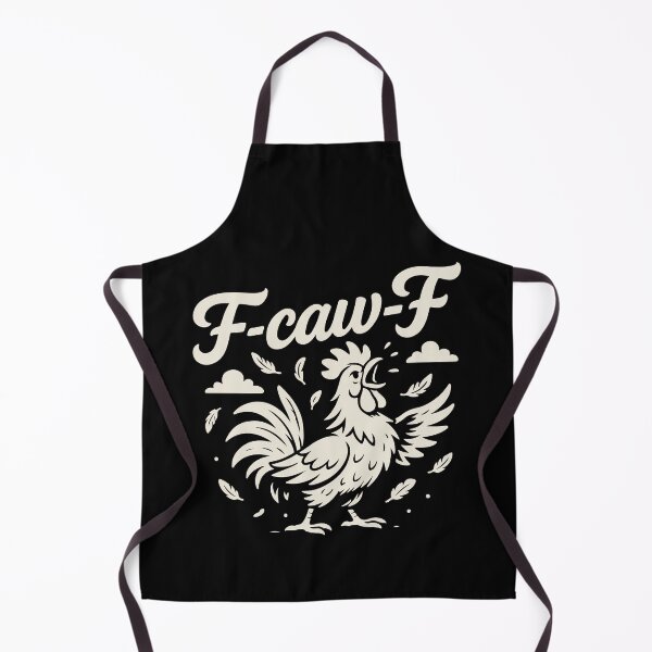 Item preview, F-Caw-F Funny Chicken Rooster Humor Quote designed and sold by LuminOrb.