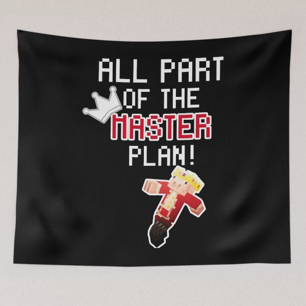 Item preview, Technoblade ALL PART OF THE MASTER PLAN! designed and sold by IanPatino7.