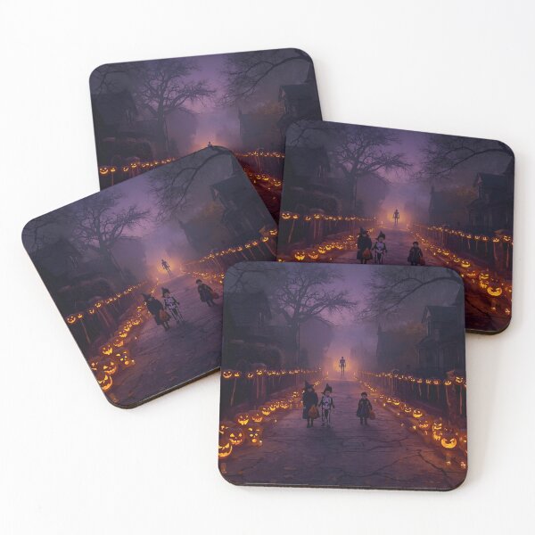 Item preview, Pumpkin Street — Shadows Behind the Smile designed and sold by kabucino.