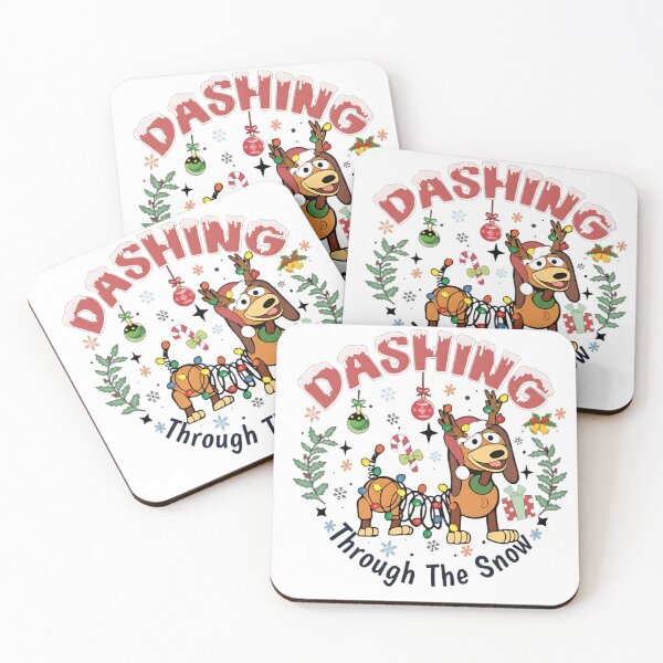 Item preview, Dashing Through The Snow Christmas Dog PNG, Cute Holiday Clipart, Funny Reindeer Dog with Lights, Festive Cartoon Design for Christmas Crafts designed and sold by JohnCookaaa.