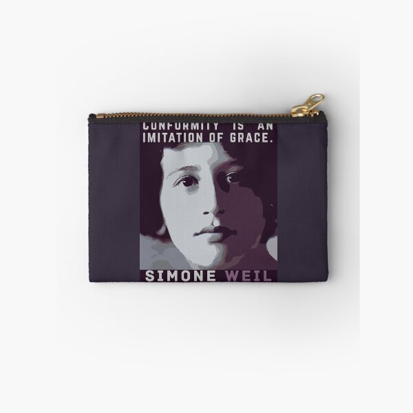 Item preview, Simone Weil quote: Conformity is an imitation of grace. designed and sold by artbleed.
