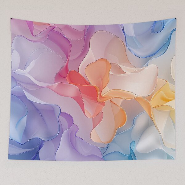 Item preview, Pastel Petal Wave designed and sold by LinaDesign Store.