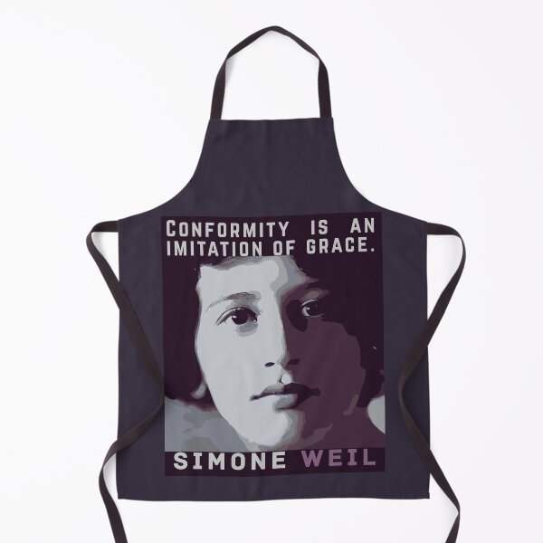 Item preview, Simone Weil quote: Conformity is an imitation of grace. designed and sold by artbleed.