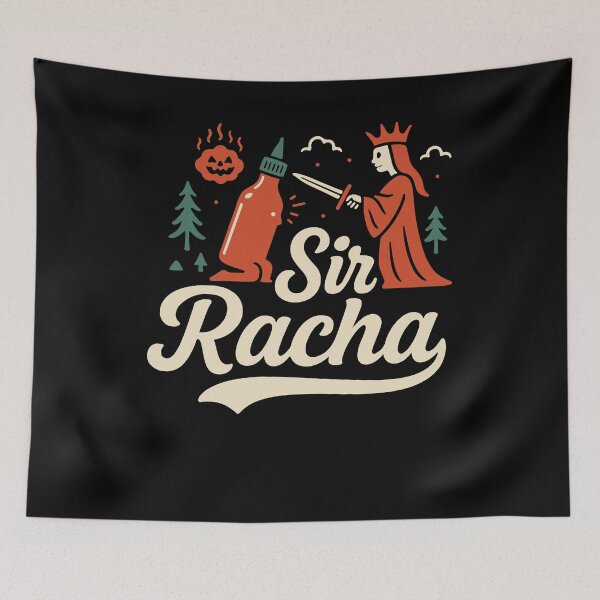 Item preview, Sir Racha Hilarious Meme Humor Design designed and sold by LuminOrb.