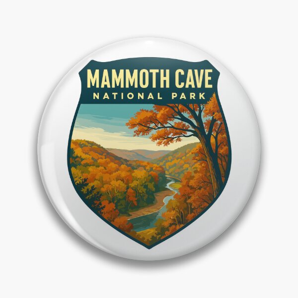Item preview, Mammoth Cave National Park Kentucky Sticker designed and sold by Ismeal Von.