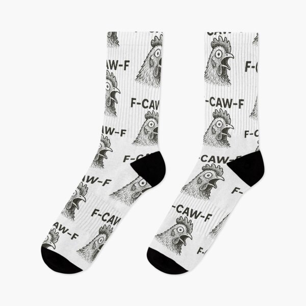 Item preview, F-Caw-F Rooster Meme Adult Humor designed and sold by LuminOrb.