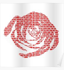 Póster Jugo WRLD - Todas las chicas son la misma rosa