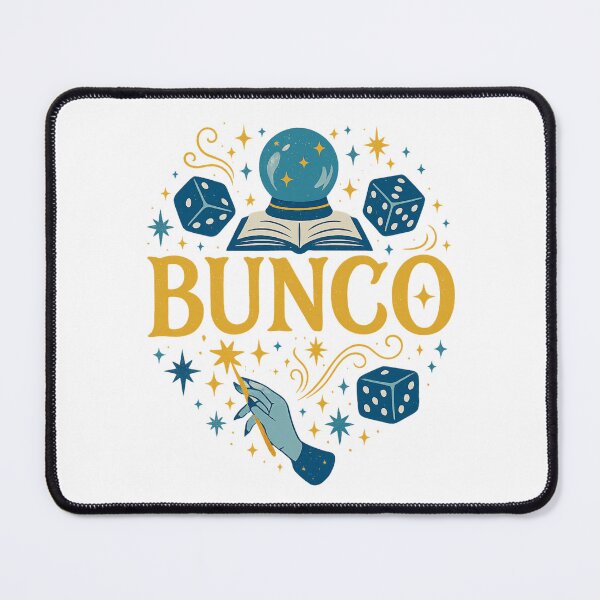 Item preview, Bunco Game Night Shirt – Funny Dice, Magic Crystal Ball, Bunco Squad Party Gift designed and sold by RedVista.