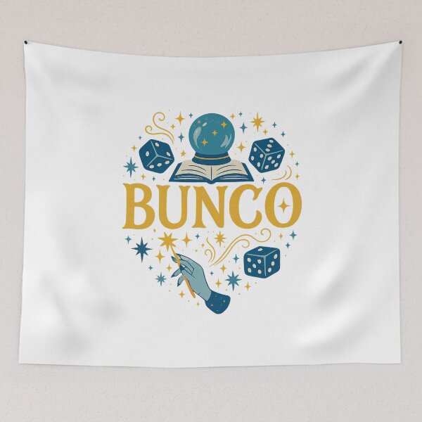 Item preview, Bunco Game Night Shirt – Funny Dice, Magic Crystal Ball, Bunco Squad Party Gift designed and sold by RedVista.