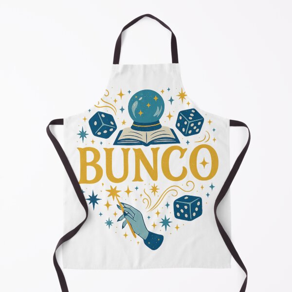 Item preview, Bunco Game Night Shirt – Funny Dice, Magic Crystal Ball, Bunco Squad Party Gift designed and sold by RedVista.